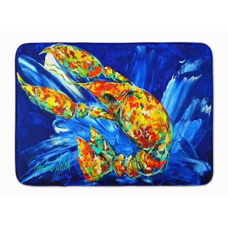 Carolines Treasures Not your Plano Crawfish Machine Washable Memory Foam Mat MW1228RUG